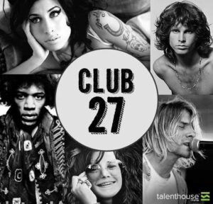 Club de los 27 - Janis, Jim, Jimy, Kurt y Amy