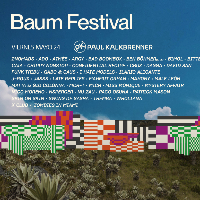 Baum Festival Lineup por dias